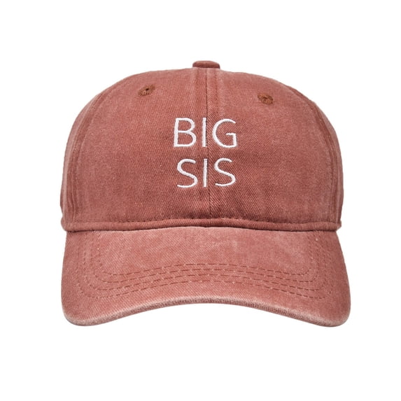 HNMKIU Kids Baseball Cap With Embroidered Letters All Season Outdoor Sun Adjustable Washed Hat For Boys And Girls Orange,1-8 Years