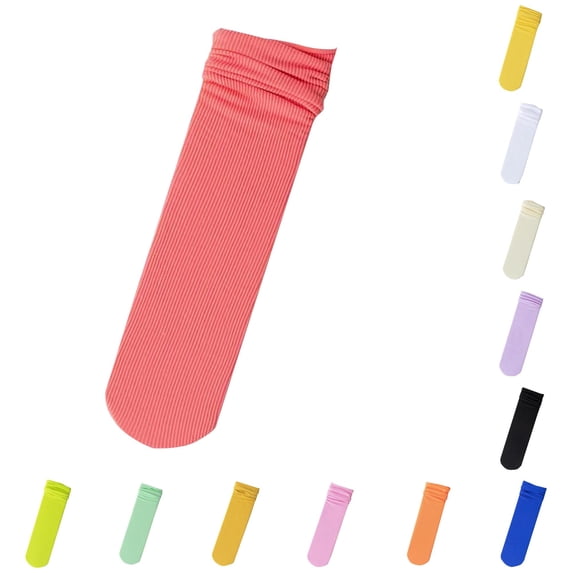 HNMKIU Kids Casual Ankle Socks Boys Girls Soft Breathable Everyday Wear Elastic Comfort Spring Summer Athletic Daily Watermelon Red,3-15 Years