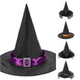thumbnail image 1 of HNMKIU Kids Cowboy Hat Witch Hat for Halloween Party Dress Up Role Play Prop Pointed Hat for Children, 1 of 4