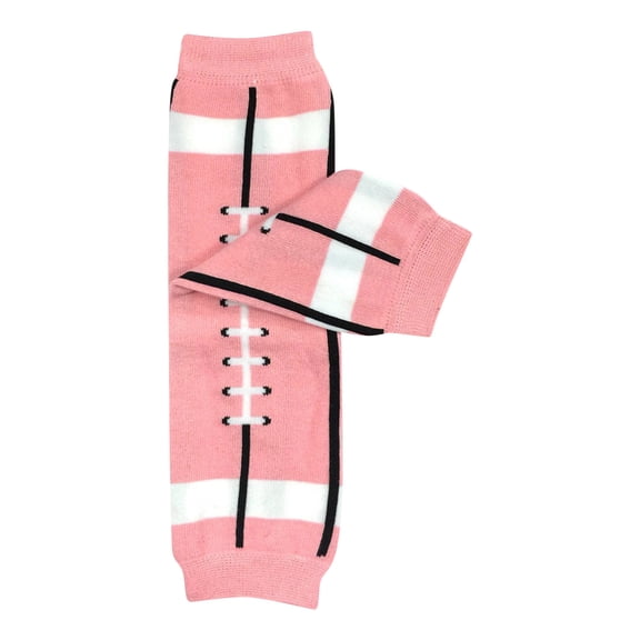HNMKIU Kids Fashion Leg Warmers Baseball Design Cute Comfy Winter Accessory for Girls and Boys Pink,One Size