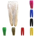 thumbnail image 1 of HNMKIU Kids Sequins Loose Jazz Hop Street Dance Pants Harem Trousers Dancewear For Boys Girls Silver,5-6 Years, 1 of 8