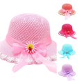 thumbnail image 1 of HNMKIU Kids Sun Hat Wide Brim Summer Beach Outdoor Play Travel Lightweight Breathable Toddler Boy Girl Bucket Cap Pink,One Size, 1 of 3