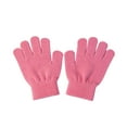 thumbnail image 1 of HNMKIU Kids Winter Gloves for Boys and Girls Full Finger Warm Mittens Soft Comfortable Durable Outdoor Play Cold Weather Pink,4-8 Years, 1 of 3