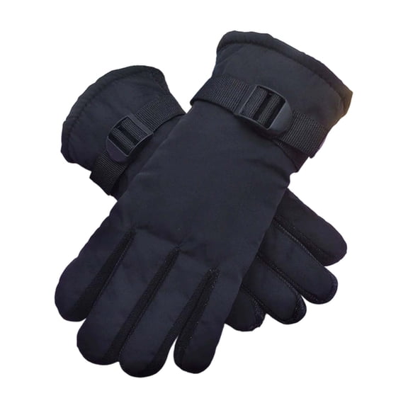 HNMKIU Winter Thermal Insulated Kids Mittens For Outdoor Cold Weather Activities Skiing Biking And Comfortable Durable Windproof Water Bronze,3-7 Years