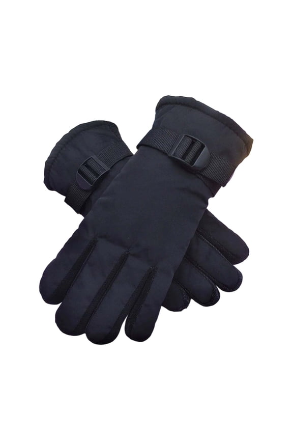 Winter Thermal Insulated Kids Mittens For Outdoor Cold Weather Activities Skiing Biking And Comfortable Windproof Water Bronze,3-7 Years