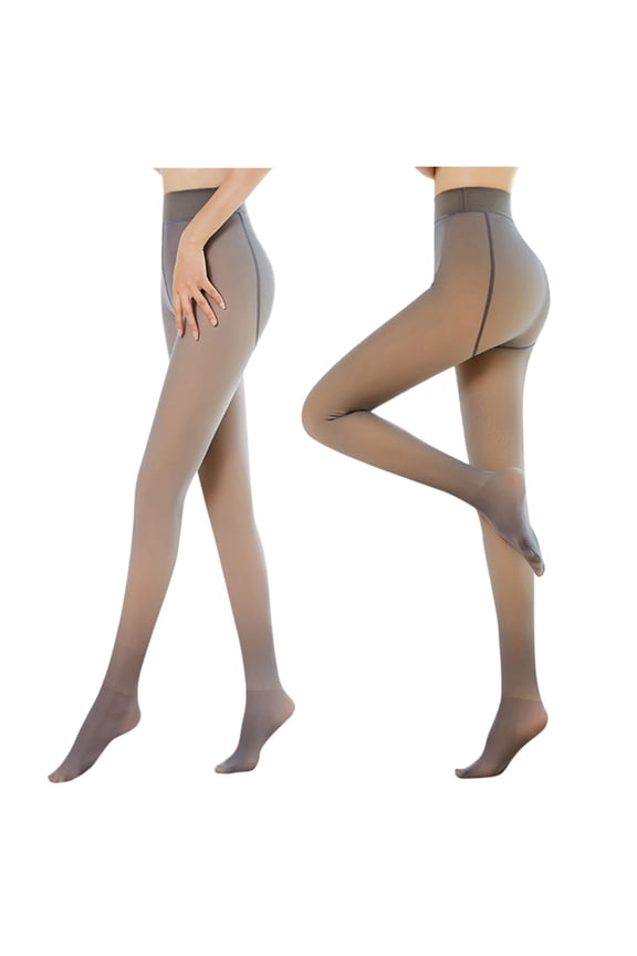 Ladies Thin Skin Socks 2-Pack Breathable Footwear Seamless Elastic Design for Comfortable Daily Wear Silver,One size