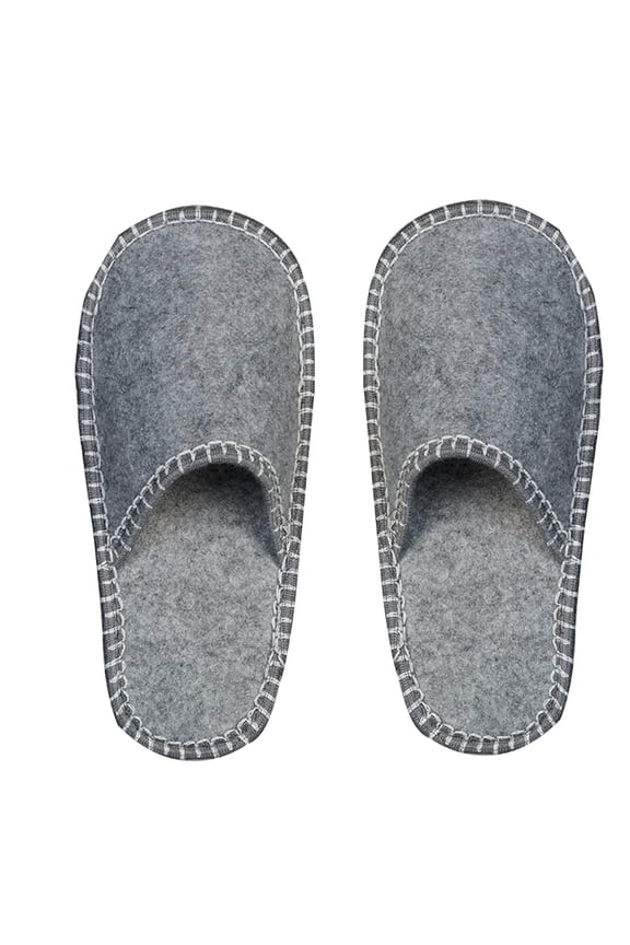 Mens Slippers Disposable Non-Woven Shoes Set Soft Comfortable Indoor Outdoor Hotel Use Lightweight Durable Design Summer Sandals Grey,24