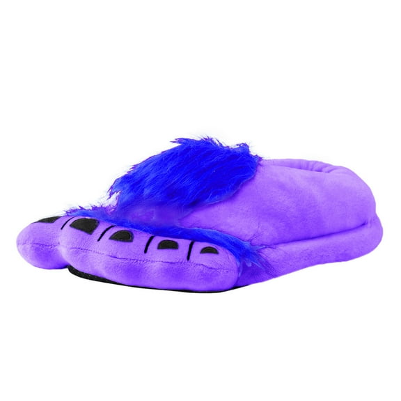 HNMKIU Men's Big Feet Slippers Comfortable Warm Winter Mens Slippers for Adults Indoor Home Cozy Shoes 10163-Purple,8.5
