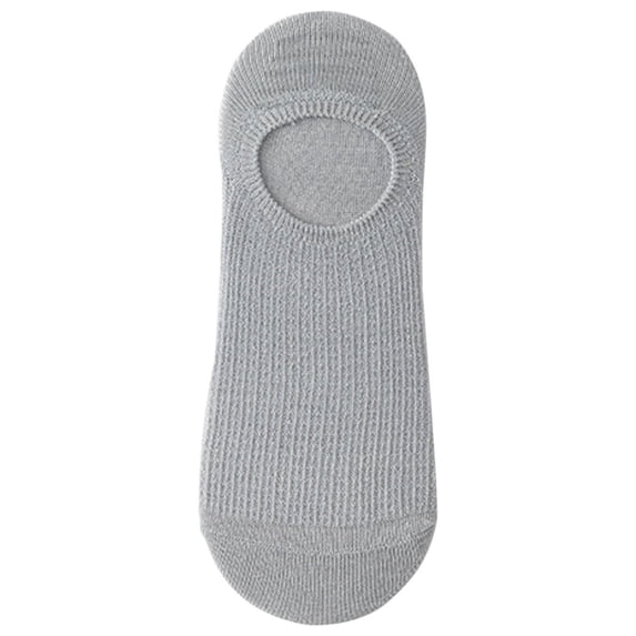 HNMKIU Men's Summer Mesh Slipper Socks Breathable Solid Design Lightweight Indoor Outdoor Comfort Grey,18-40 year