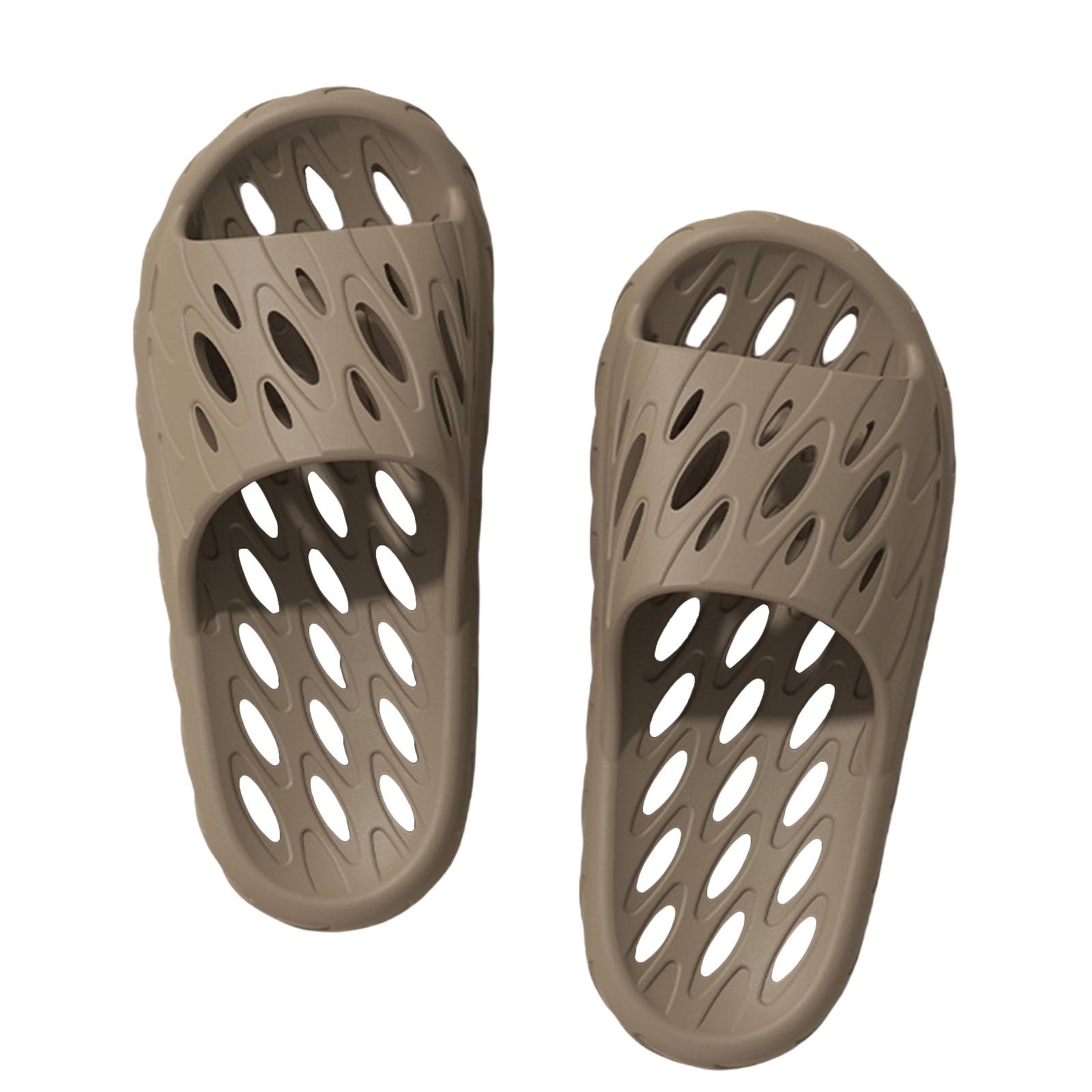 HNMKIU Mesh on Water Slippers for Men Indoor and Outdoor Shower Beach ...