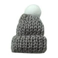 thumbnail image 1 of HNMKIU Mini Knitted Beret Hat for DIY Craft Projects and Doll Toy Accessories 20PCS Grey,One Size, 1 of 3