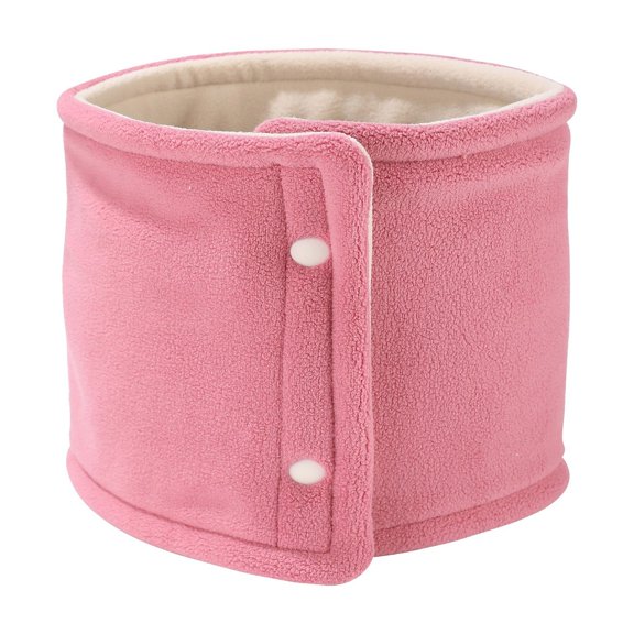 HNMKIU Neck Warmer for Outdoors Unisex Lined Double Button Design Keeps Cold at Lightweight Thermal Scarf RD2,One Size