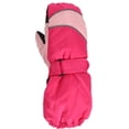 thumbnail image 1 of HNMKIU Outdoor Windproof Winter Warm Kids Ski Gloves for Boys and Girls Snowboarding Mittens One Size Youth Cold Weather Hot Pink,5-9 Years, 1 of 5