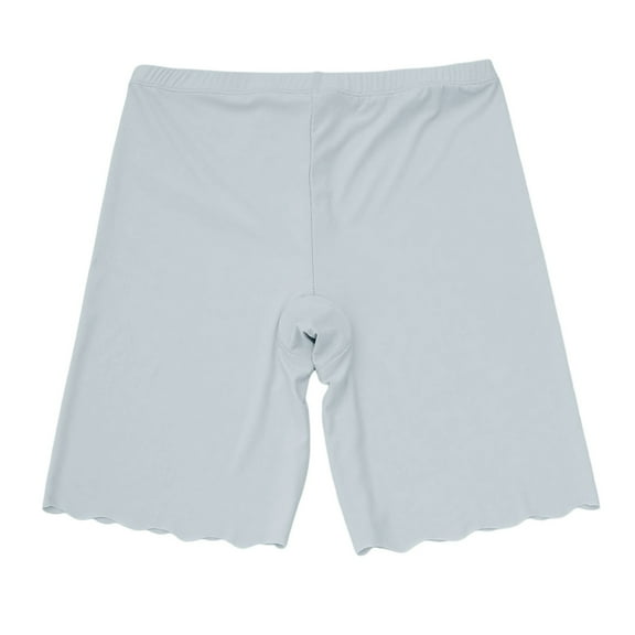 HNMKIU Plus Size Women's Shorts 3-Inch Inseam Solid Workout Leggings for Women Grey-A，XXXL