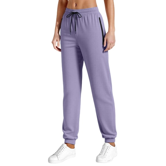 HNMKIU Plus Size Women's Summer Ice Silk Mesh Breathable Thin Smooth Loose Cropped Pants with Drawstring Ankle 03_Purple,L