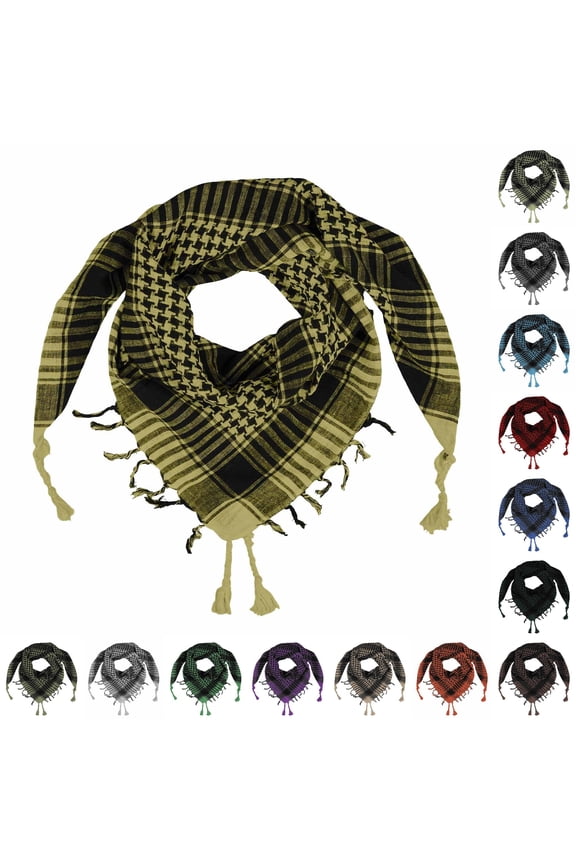 Scarf Men Colorful Arabia Middle Arab Scarf Winter Leisure Trend Featured Business Accessory Yellow,One Size