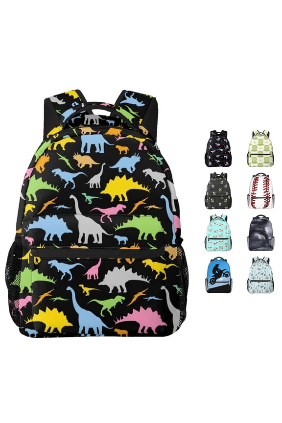 Schoolbags For Boys And Girls Back To School Dinosaur Backpack Children 5 15 Daily Commute Casual Wear Design ,A