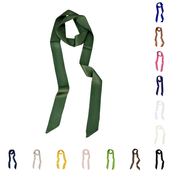 HNMKIU Silk Scarves Elegant Silk Scarf Versatile Fashionable Lightweight Shawl For Hair Neck Wear GN1,One Size