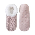 thumbnail image 1 of HNMKIU Soft Slipper Socks Thermal Winter Booties Cozy Indoor Outdoor Wearable Sleep Footwear Warm Non Khaki,One Size, 1 of 3