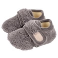 thumbnail image 1 of HNMKIU Soft Soled Indoor Floor Socks for Children In Autumn and Winter for Both Boys and Girls Providing Warmth Baby Slippers for Toddlers 0 to 7 Years Grey,2-3 Years, 1 of 7
