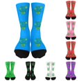 thumbnail image 1 of HNMKIU St Day Kids Socks Printed Novelty Crew Socks For Boys And Girls Holiday Party Daily Casual Sport Blue,7-12, 1 of 4