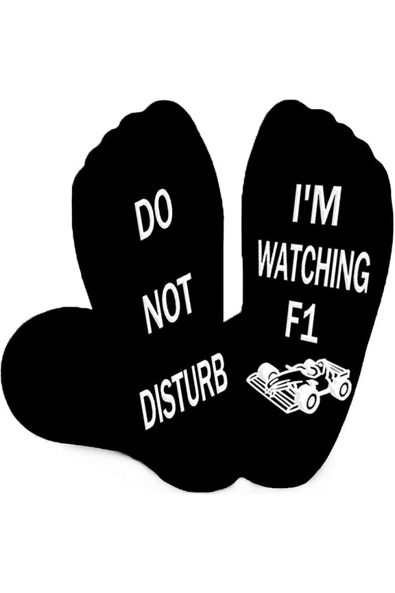 Stylish Automotive Enthusiast Socks Featuring Italian Text And Sleek Car Design For Unique Fashion Statement Black,One Size