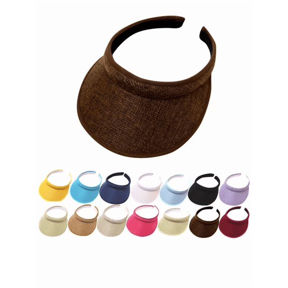HNMKIU Sun Visors for Women Wide Brim Beach Fishing Open Top Outdoor Sun Protection 2026 Cap