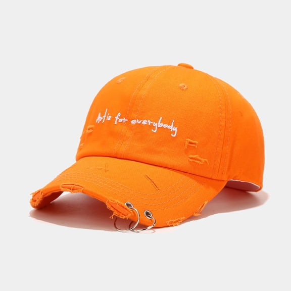 HNMKIU Unisex Performance Sunlight-Proof Sports Hat for Cycling Hiking and Baseball Activities Orange,One Size