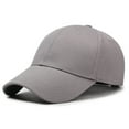 thumbnail image 1 of HNMKIU Unisex Satin Lined Baseball Cap with Sport Strapback Design for Versatile Wear Grey,L, 1 of 2