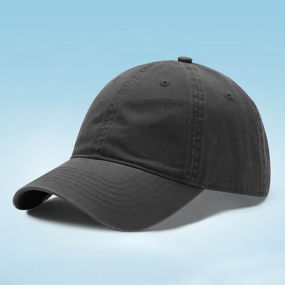 HNMKIU Unstructured Baseball Cap for Men and Women Adjustable Dad Hat with UPF Sun for Outdoor Casual Wear Grey,One Size