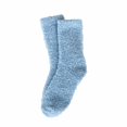 thumbnail image 1 of HNMKIU Velvet Mid Calf Socks For Comfort In Soft Candy Ideal For Cozy Everyday Wear Sky Blue,One Size, 1 of 3