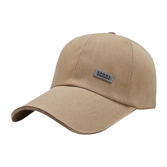 HNMKIU Versatile Unisex Baseball Cap for Spring and Summer Sun Casual Streetwear Fashion Trend Khaki,One Size