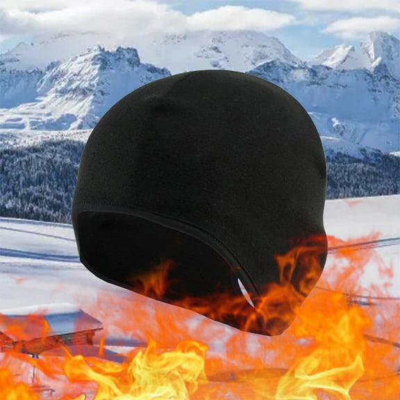 HNMKIU Windproof Thermal Baseball Cap for Outdoor Sports Cycling Running Skiing and Winter Activities Black,One Size