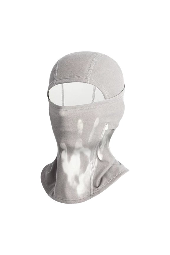 Winter Thermal Face Neck Warmer Shield For Skiing Cycling And Outdoor Sports In Cold Weather Grey,One Size