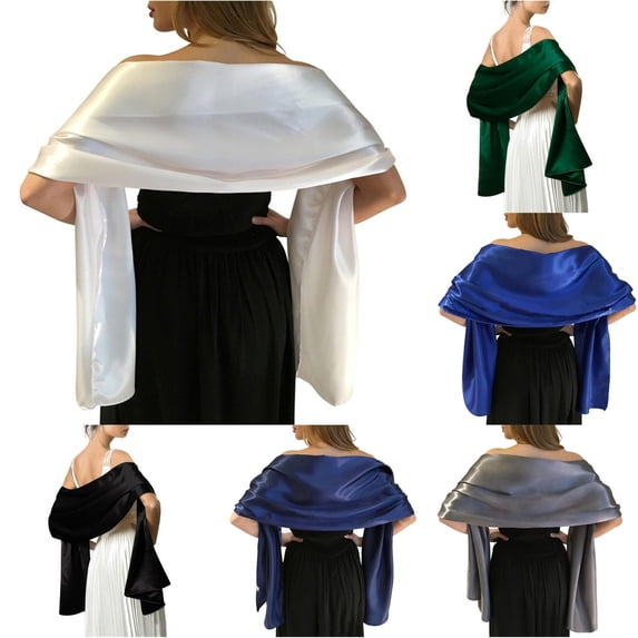 HNMKIU Women Elegant Shawls Wraps For Evening Party Occasion Bridal Lansitina Dresses Accessory ,D
