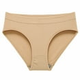 thumbnail image 1 of HNMKIU Women Panties Ribbed Bikini Briefs Comfortable and Breathable for Everyday Wear Womens Underwear A,L, 1 of 4