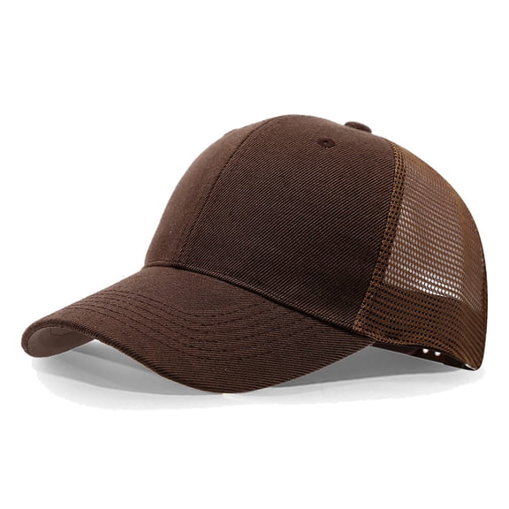 HNMKIU Women's Adjustable Ponytail Baseball Cap with Mesh Back for Outdoor Buns and Coffee,One Size