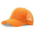 thumbnail image 1 of HNMKIU Women's Adjustable Ponytail Baseball Cap with Mesh Back for Outdoor Buns and Orange,One Size, 1 of 3