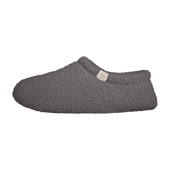 HNMKIU Women's Comfortable Open Toe Slippers for Women Indoor Relaxation with Sole Soft Shoes for All Seasons Grey，8.5