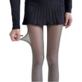 thumbnail image 1 of HNMKIU Women's High Shine Glossy Pearl Sheer Hosiery Tights Elegant Everyday Wear Comfortable Stretch Seamless Fashion Pants Leggings for Women Plus Size Dark Gray,One Size, 1 of 3