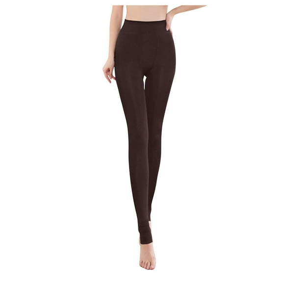 HNMKIU Women's Leggings Thickened Thermal Tights Lined Seamless Stockings for Winter Wear,Sizes M