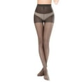 thumbnail image 1 of HNMKIU Women's Sheer Control Top Pantyhose with Light Support and Run- Legs for Everyday Comfort A,One Size, 1 of 4