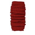 thumbnail image 1 of HNMKIU Women's Knitted Solid Color Leg Warmers Thigh High Socks Neon Party Foot Covers Red,One Size, 1 of 4