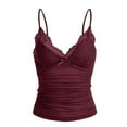 thumbnail image 1 of HNMKIU Women's Tanks & Women's Camisole Tank Top Bra Spaghetti Strap Underwear Slim Fit Going Out Top Camisole for Any Occasion,Size M, 1 of 2
