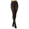 thumbnail image 1 of HNMKIU Women's Thickened Leggings Oversized Warm Legs Panty Hose for Winter Black，B, 1 of 7