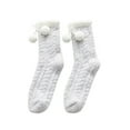 thumbnail image 1 of HNMKIU Women's Winter Warm Fuzzy Socks - Soft Slipper and Sleeping Socks for Comfort in Cozy Style,Size A, 1 of 4
