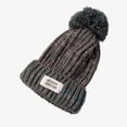 thumbnail image 1 of HNMKIU Wool Knit Winter Baseball Cap for Women Thick Warm Lined Cold Weather Hat Grey,One Size, 1 of 3