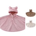 thumbnail image 1 of HNMKIU Wraps Kids Cozy Wrap Cape Windproof Warm Children’s Outerwear For All Seasons Ideal 1 8 Years Pink,12-24 Months, 1 of 9