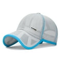 thumbnail image 1 of HNMKIU Youth Unisex Adjustable Snapback Trucker Cap Breathable Baseball Hat For Kids B,One Size, 1 of 3