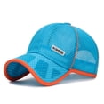 thumbnail image 1 of HNMKIU Youth Unisex Adjustable Snapback Trucker Cap Breathable Baseball Hat For Kids F,One Size, 1 of 2